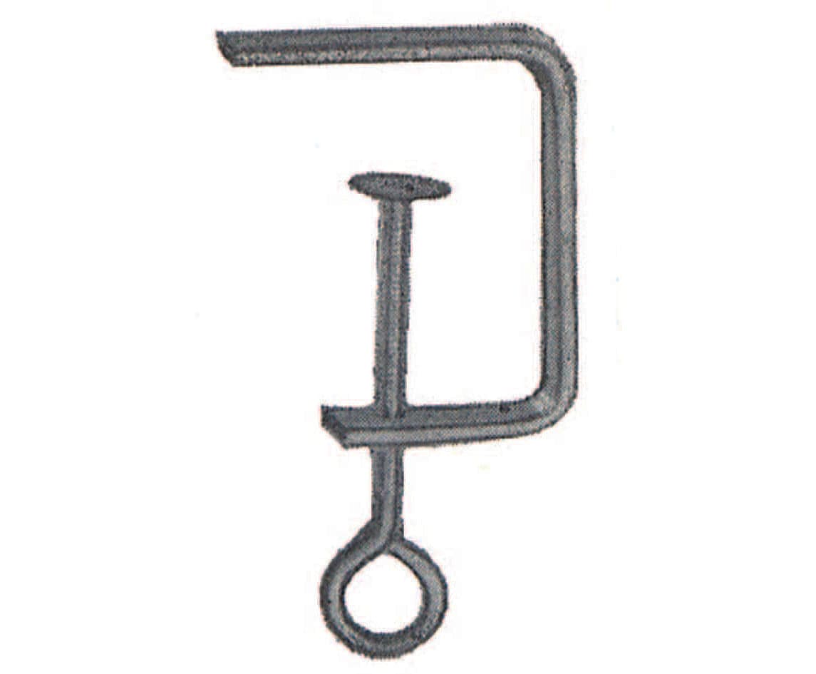 MORSETTI TRAFORO- - mm.65 in acciaio zincato - 4 pezzi