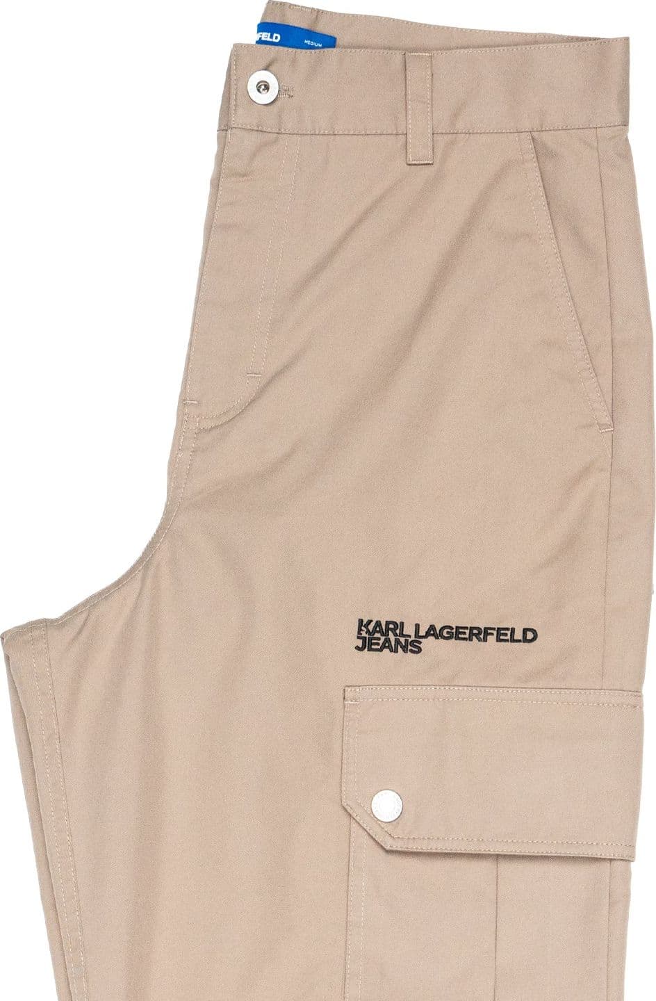 KARL LAGERFELD Pantalone Tasconato Uomo Karl Lagerfeld Desert Taupe da uomo in Jeans Drestige - Casamassima, commercioVirtuoso.it