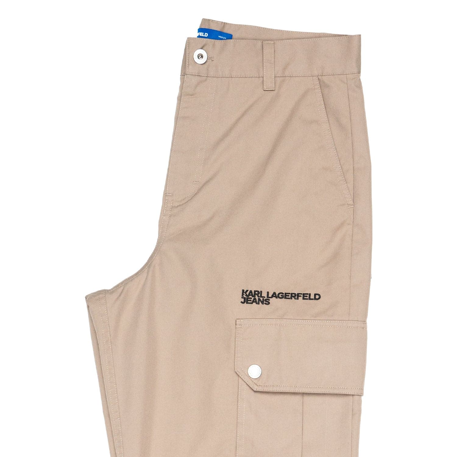 KARL LAGERFELD Pantalone Tasconato Uomo Karl Lagerfeld Desert Taupe da uomo in Jeans Drestige - Casamassima, commercioVirtuoso.it