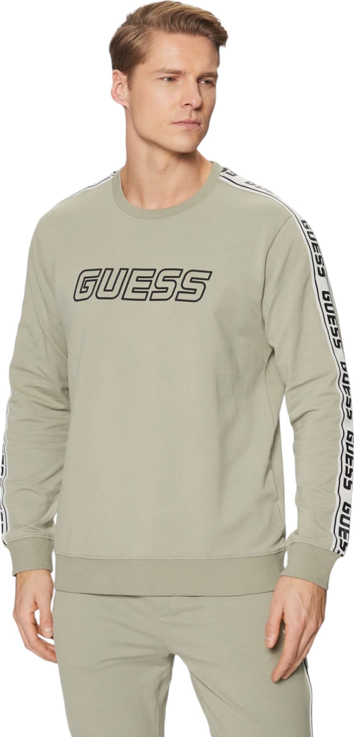 GUESS ACTIVEWEAR Felpa Uomo Guess Activewear Regular Fit da uomo in Maglioni Drestige - Casamassima, commercioVirtuoso.it