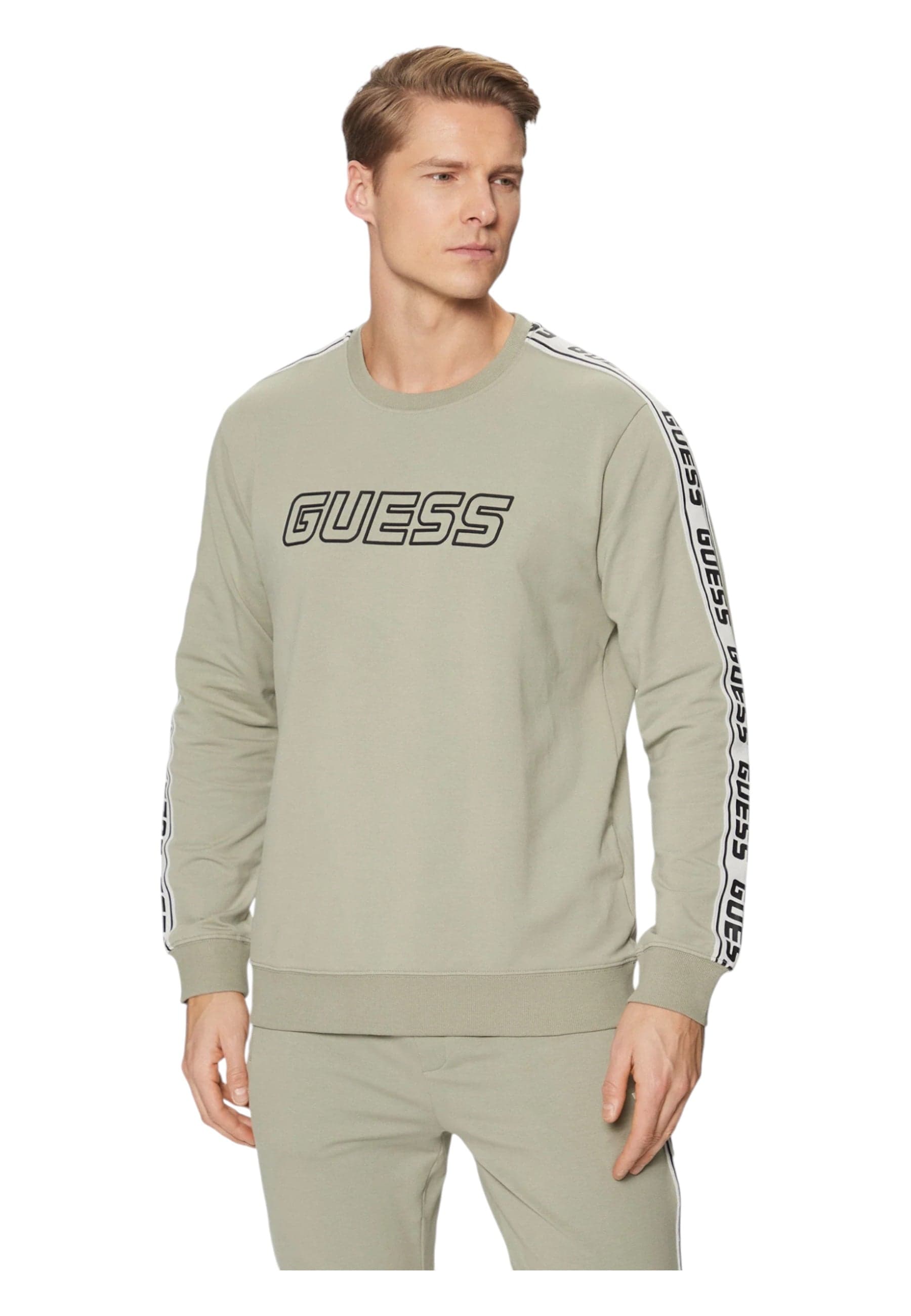 GUESS ACTIVEWEAR Felpa Uomo Guess Activewear Regular Fit da uomo in Maglioni Drestige - Casamassima, commercioVirtuoso.it