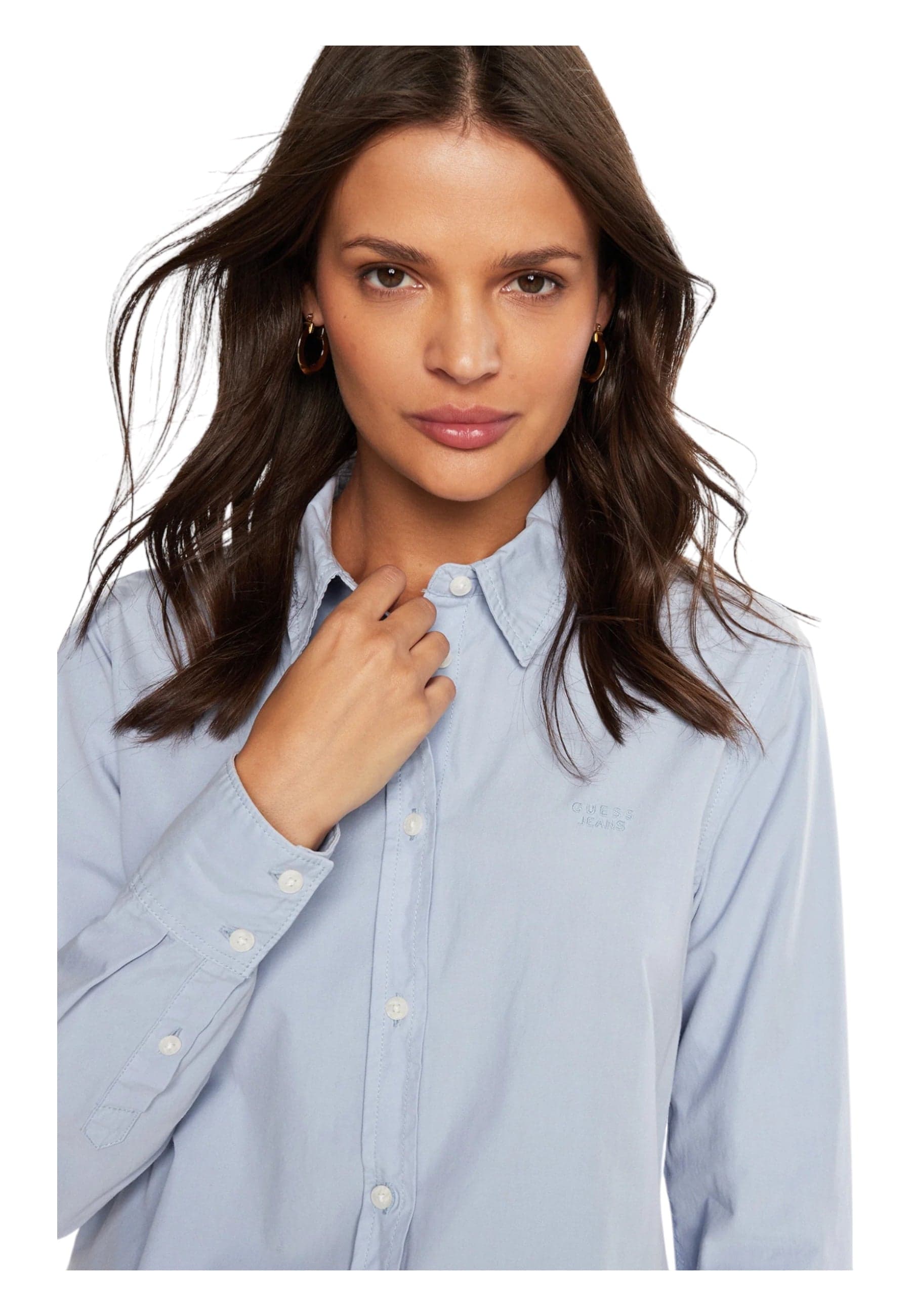 GUESS JEANS Camicia Donna Guess Jeans Regular Fit da donna in Bluse e camicie Drestige - Casamassima, commercioVirtuoso.it