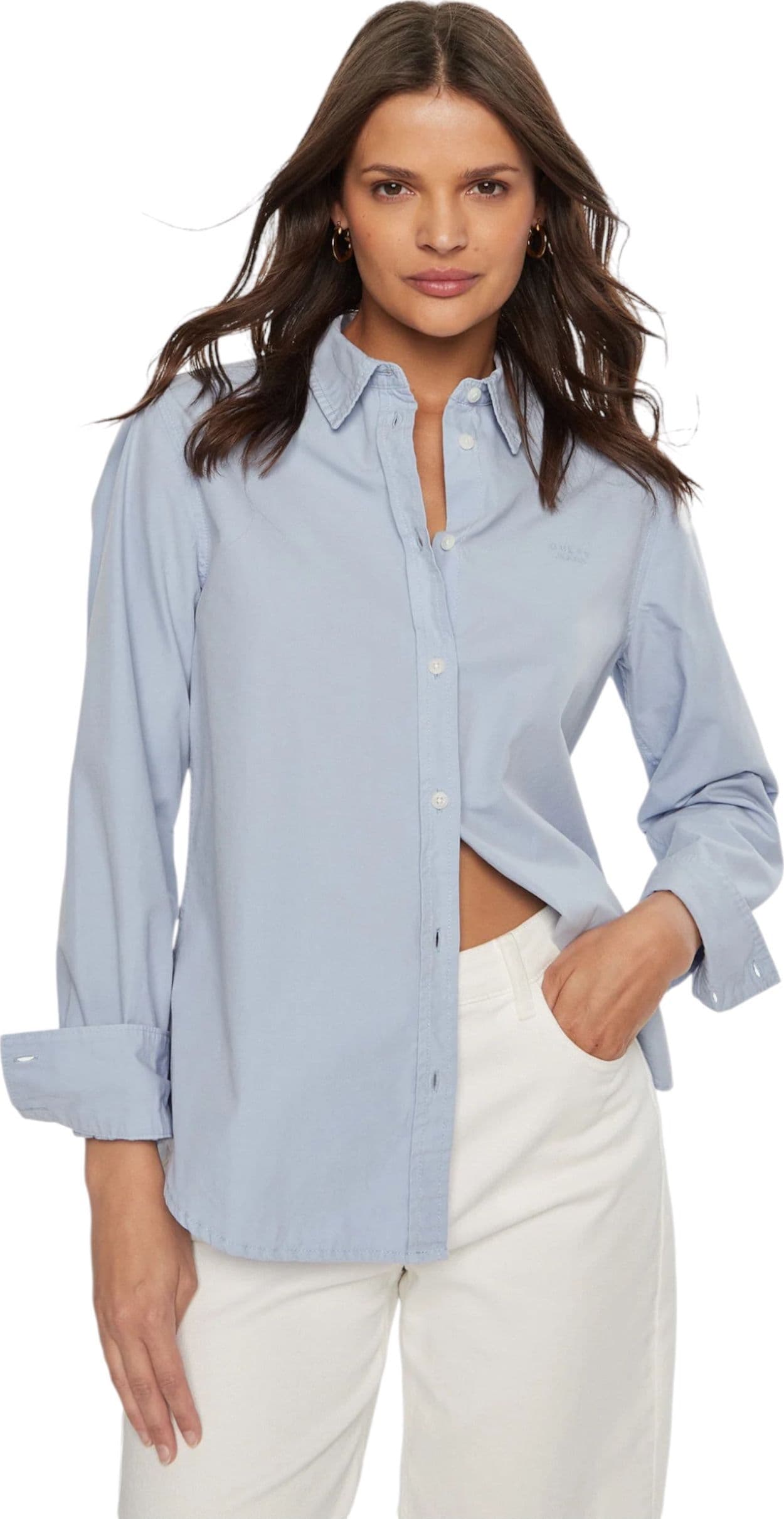 GUESS JEANS Camicia Donna Guess Jeans Regular Fit da donna in Bluse e camicie Drestige - Casamassima, commercioVirtuoso.it