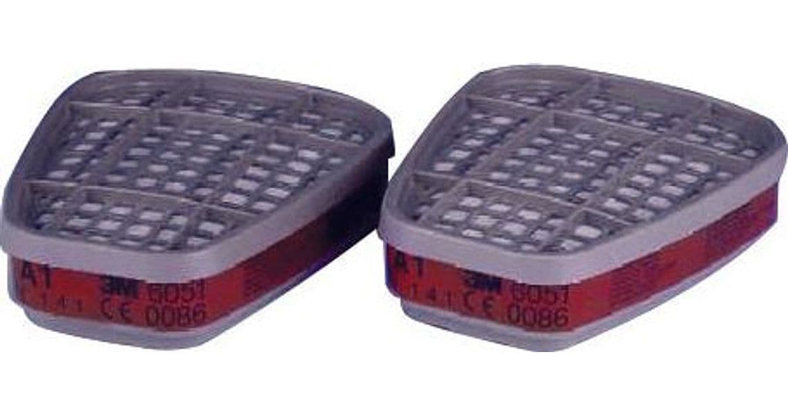 3M Filtro Gas 6051 A1 8 Pezzi
