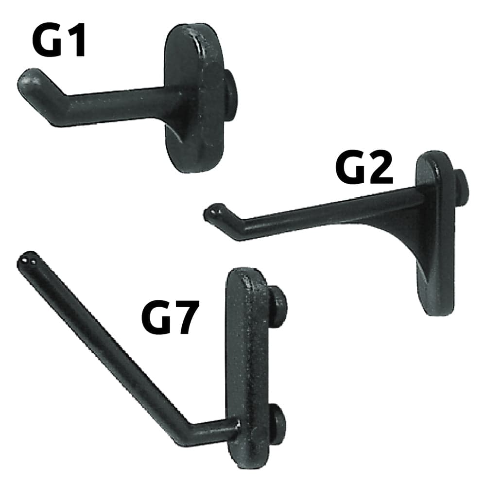 Gancio in Nylon per Pannelli Portautensili G7 PZ 10