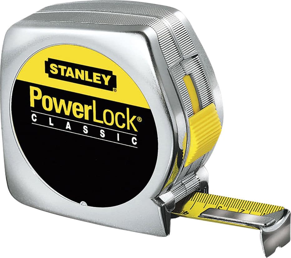 Flessometro Professionale Art 1 33 195 Stanley Power Lock 5 Mt 25 mm
