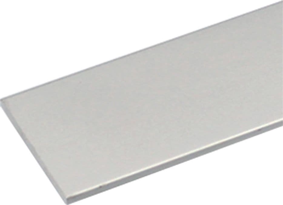 Profilo per Fai da Te Piatto 2 Col. Uniko Argento 15 Pezzi 20 x 2 mt