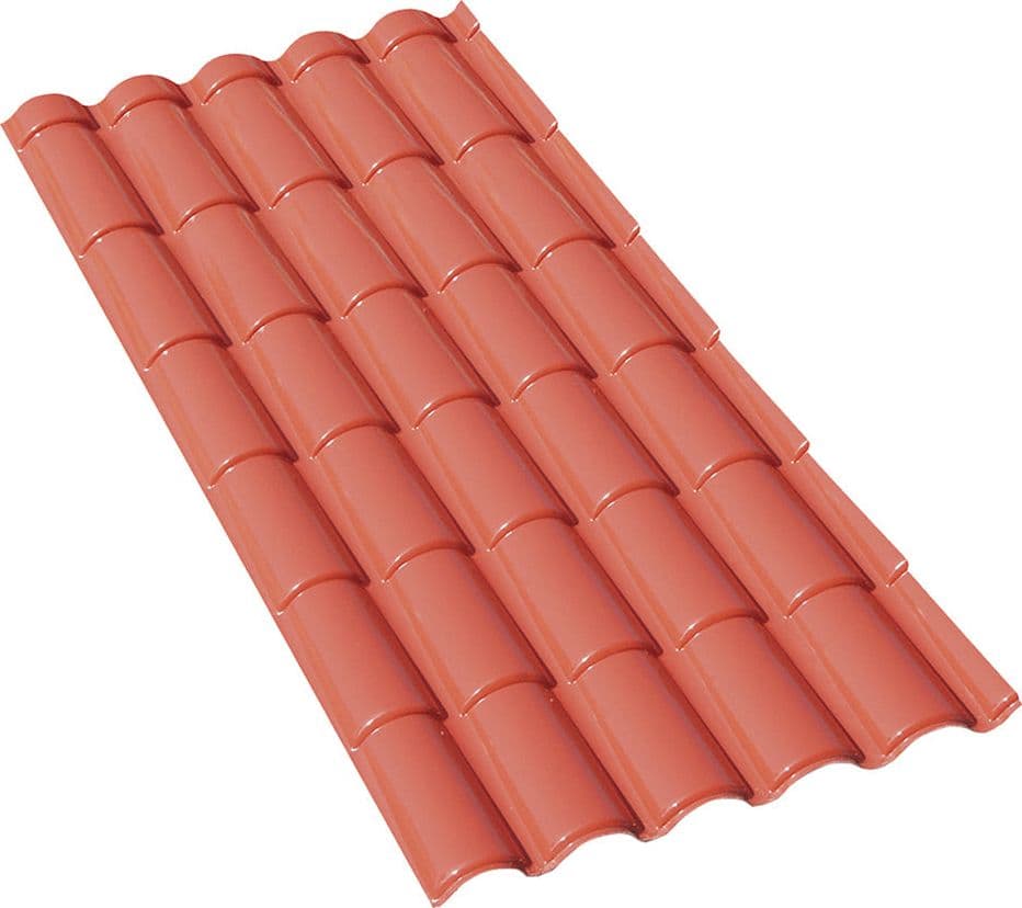 Lastra Coppo 'Life' Cm 103 X 208 Rosso Mattone