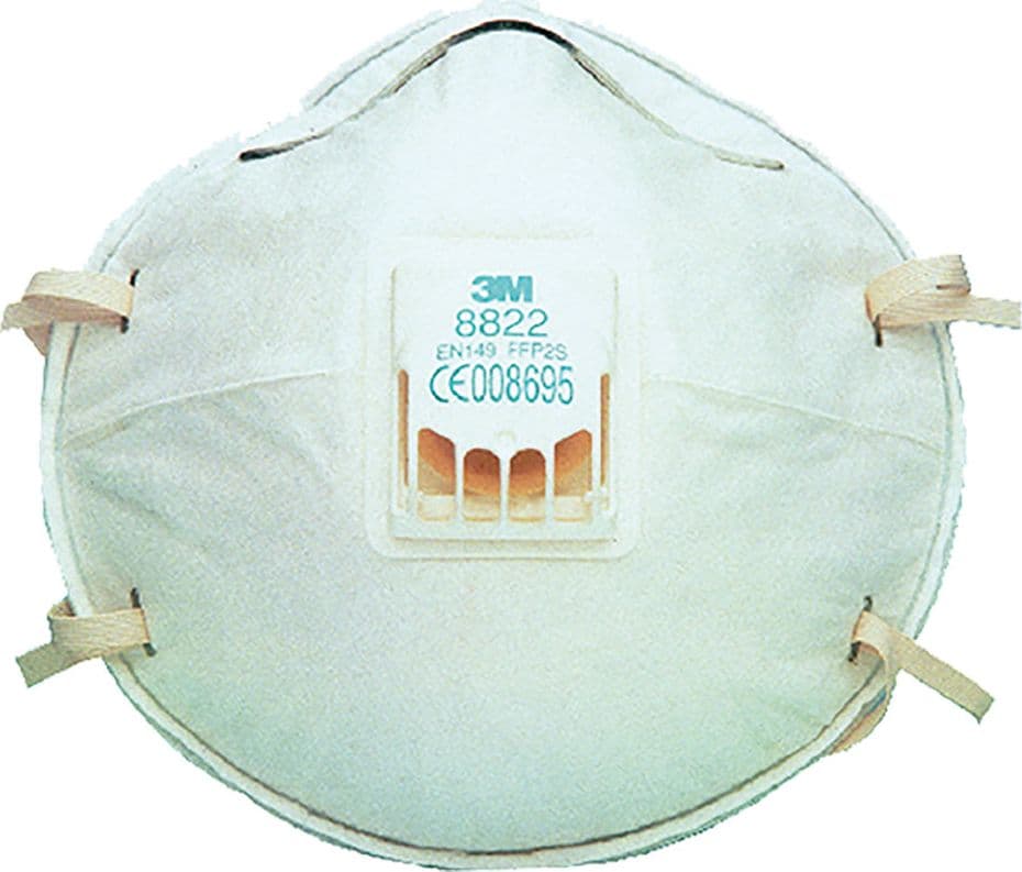 Maschera Respiratoria Serie 8000 Classic con Valvo 8822 Ff P2 3M 10 Pezzi