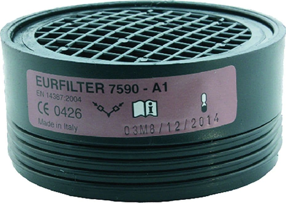 FILTRO PER MASCHERA A1- 8 pezzi  - MILLA