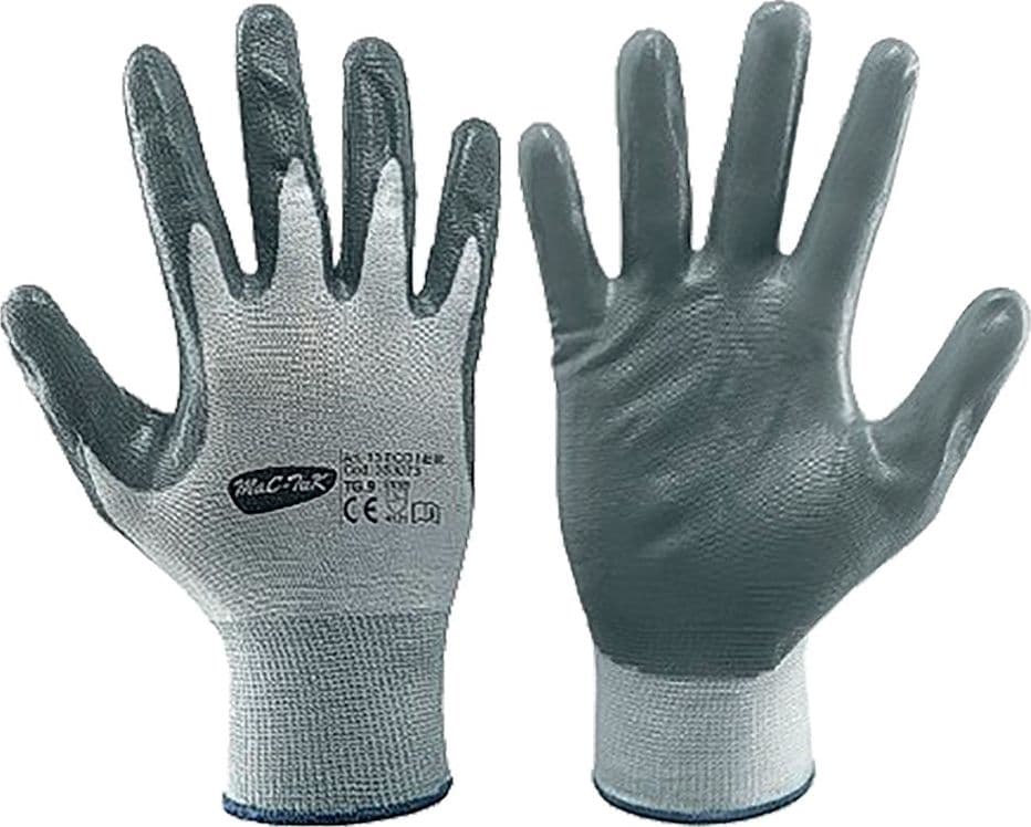 Guanti Nbr Tg. 8 12 Coppia Neri 13 Eco Nbr