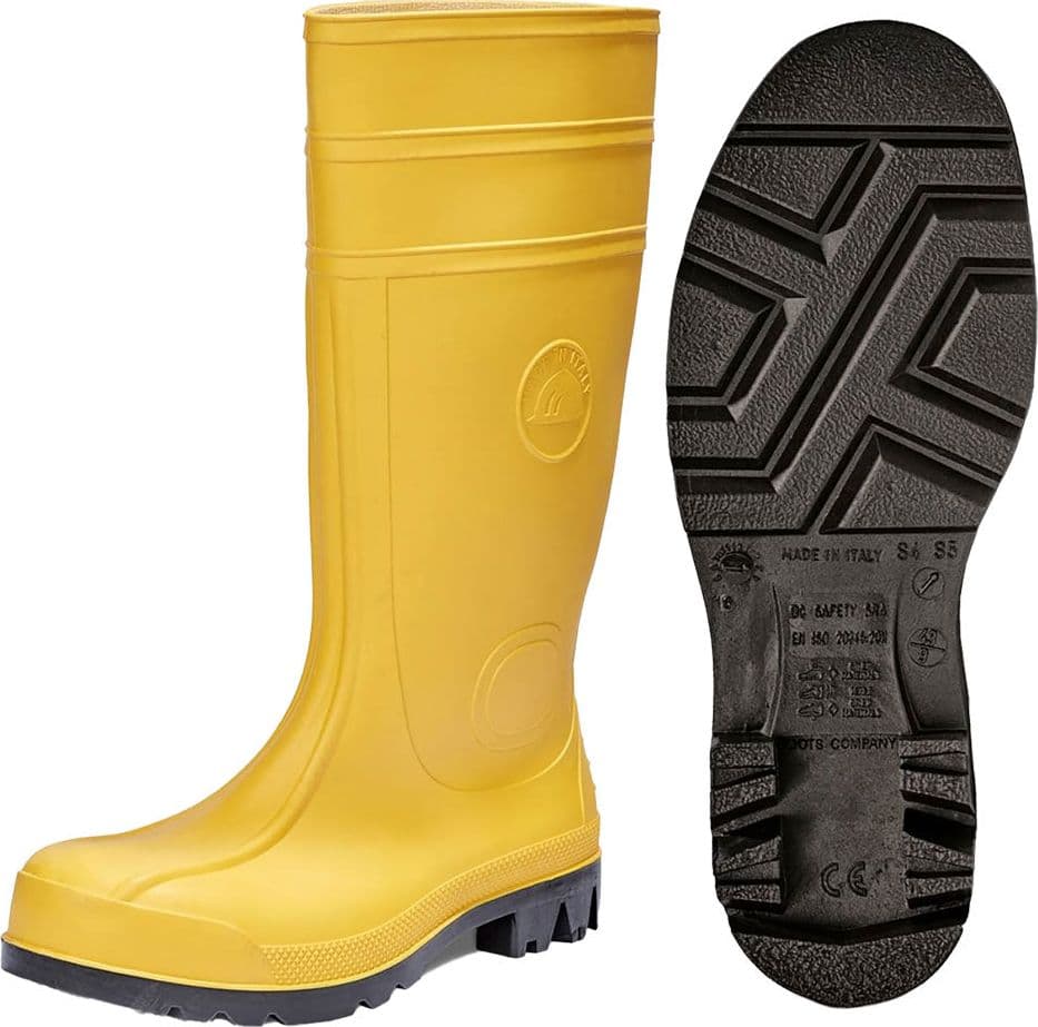 Stivali Antinfortunistica N 46 Giallo