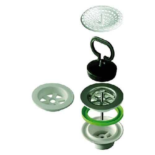 Piletta per Lavello 11 2 x 40 Bonomini