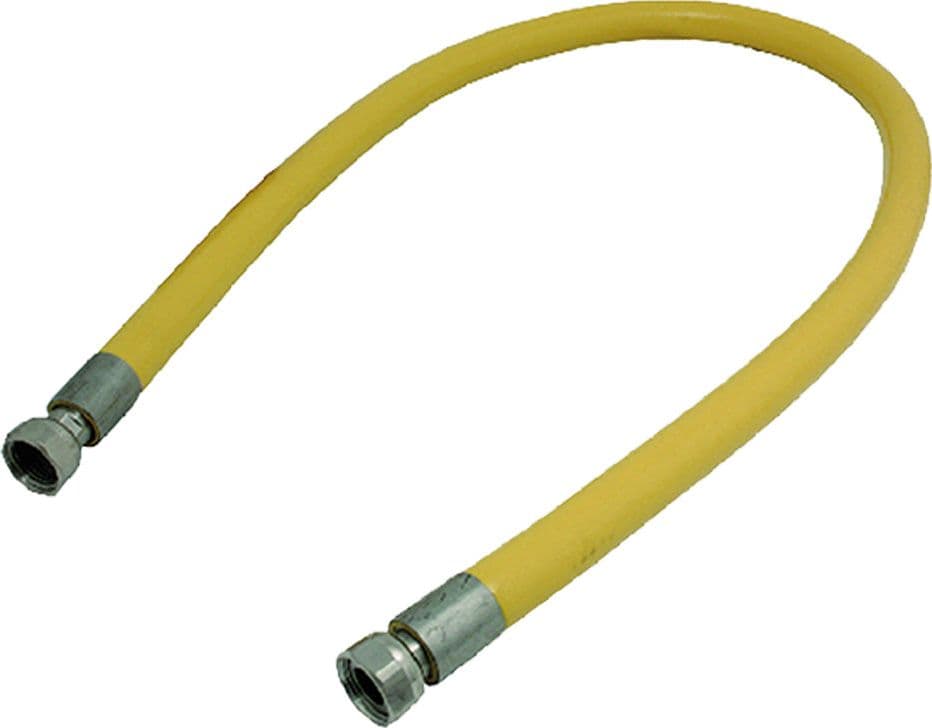 Tubo per Gpl Metano 1/2 Ff (norma En14800) in Acciaio Inox 1 Mt