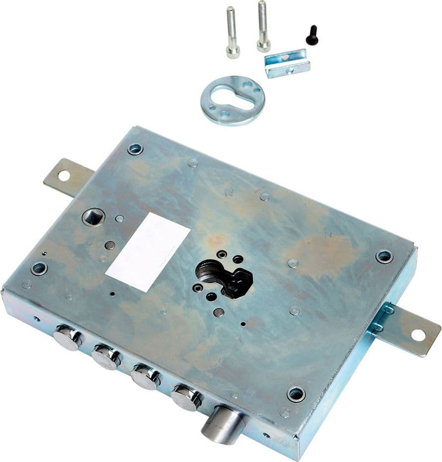 SERRATURA TRIPLICE DA APPLICARE ART. 42 art.42 - Dx E 60 mm 142 x 206  - DIERRE