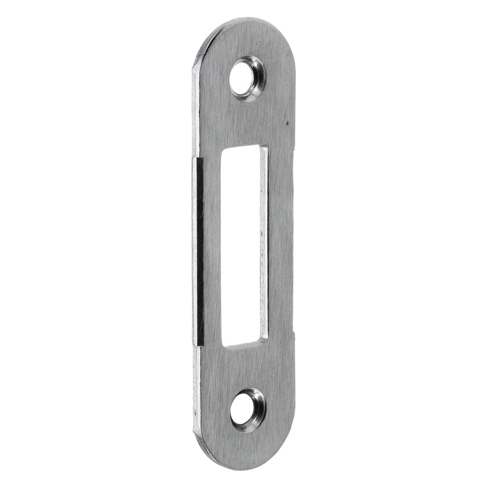CONTROPIASTRA PER SERRATURA 'PATENT CENTRO/T 60' B.T. ottonata - interasse 90 mm  - BONAITI