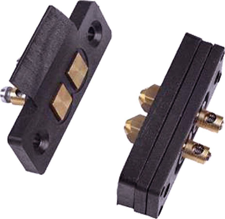 Coppia Contatti Elettrici Spessore Corni 3 mm