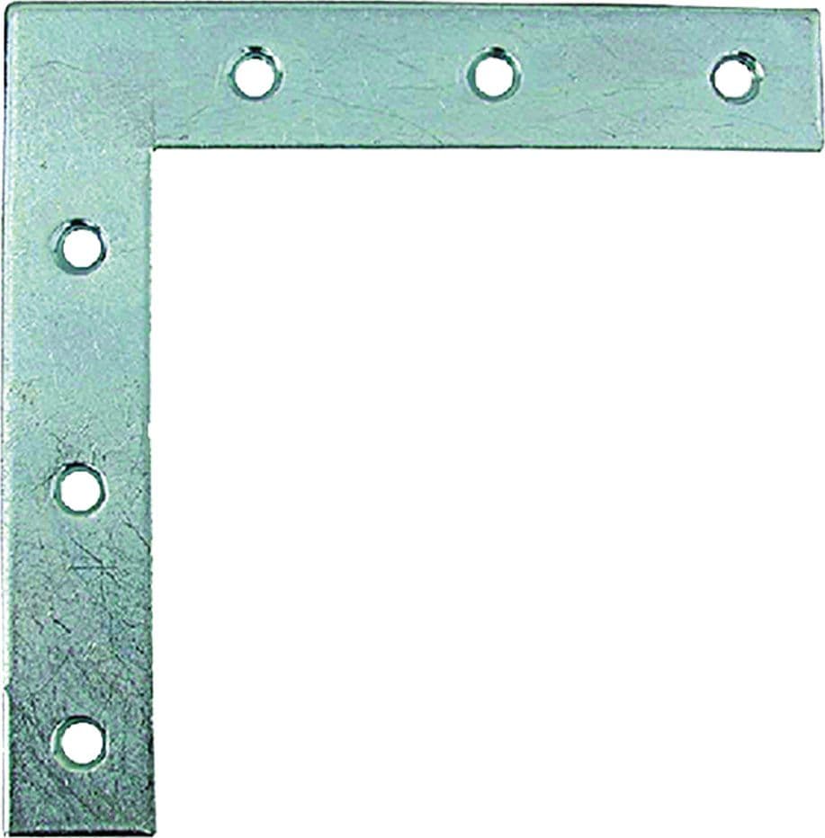 Angolo di Rinforzo a Squadra Sp. 1,8 x l. 12 0,5 500 Pezzi 120 x 120 mm