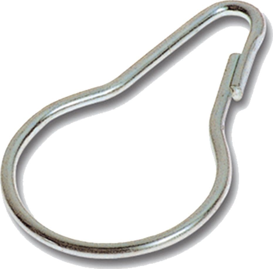 Ganci per Tenda Doccia Piccolo 100 Pezzi Ø 24,5 mm