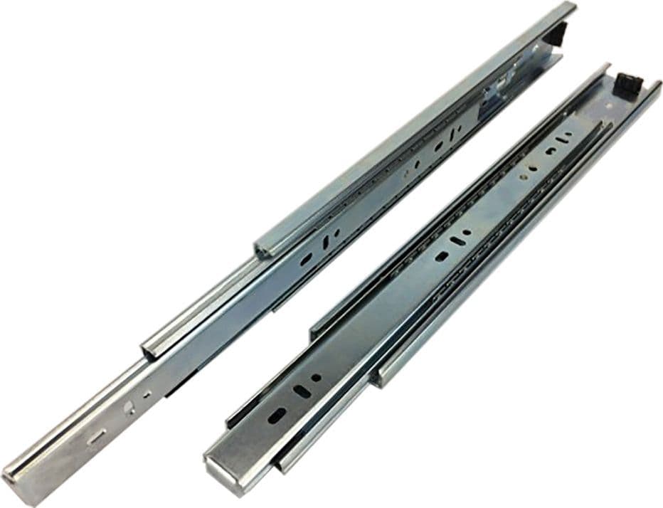 Guide a Sfere per Cassetti Estrazione Totale Lunghezza 450 mm