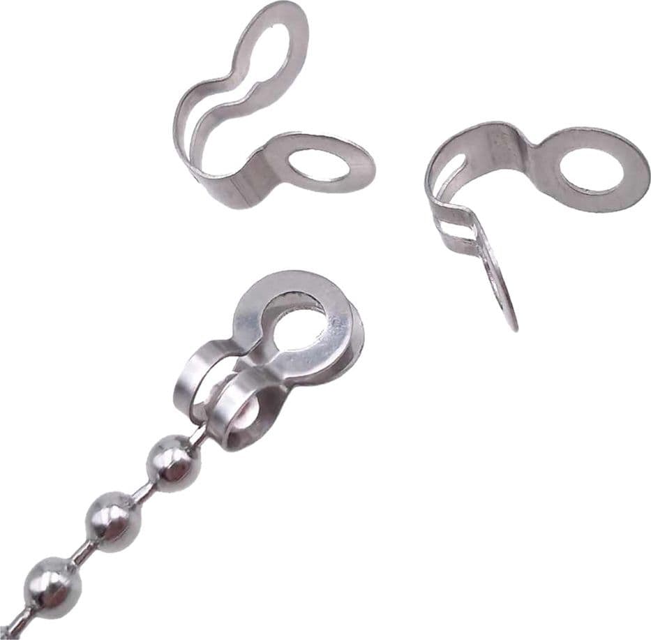 Terminale per Catena Aref Easy Nichelato 25 Pezzi Ø 3,6 mm