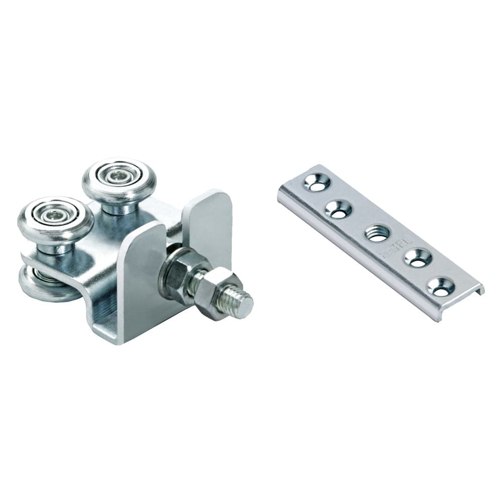 Carrello a 4 Cuscinetti con Piastra Art 40 24+42 10 Ma Comunello Ø 24 mm
