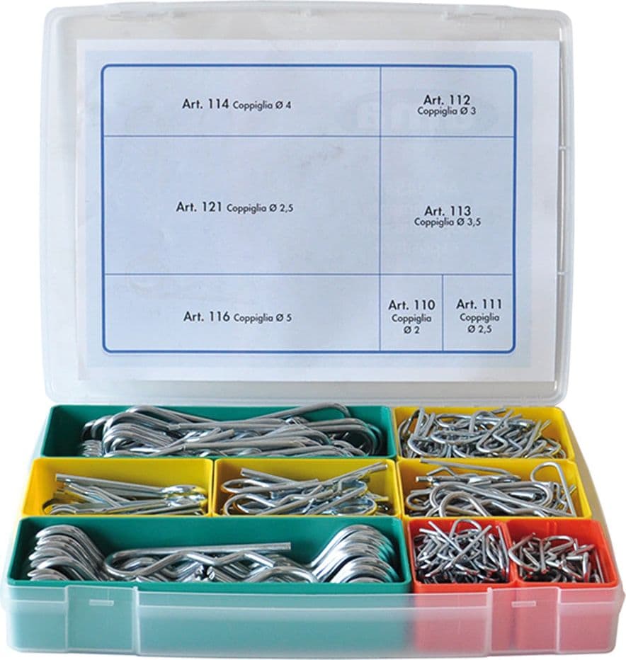 Assortimento Coppiglie Tot. 330 Pz