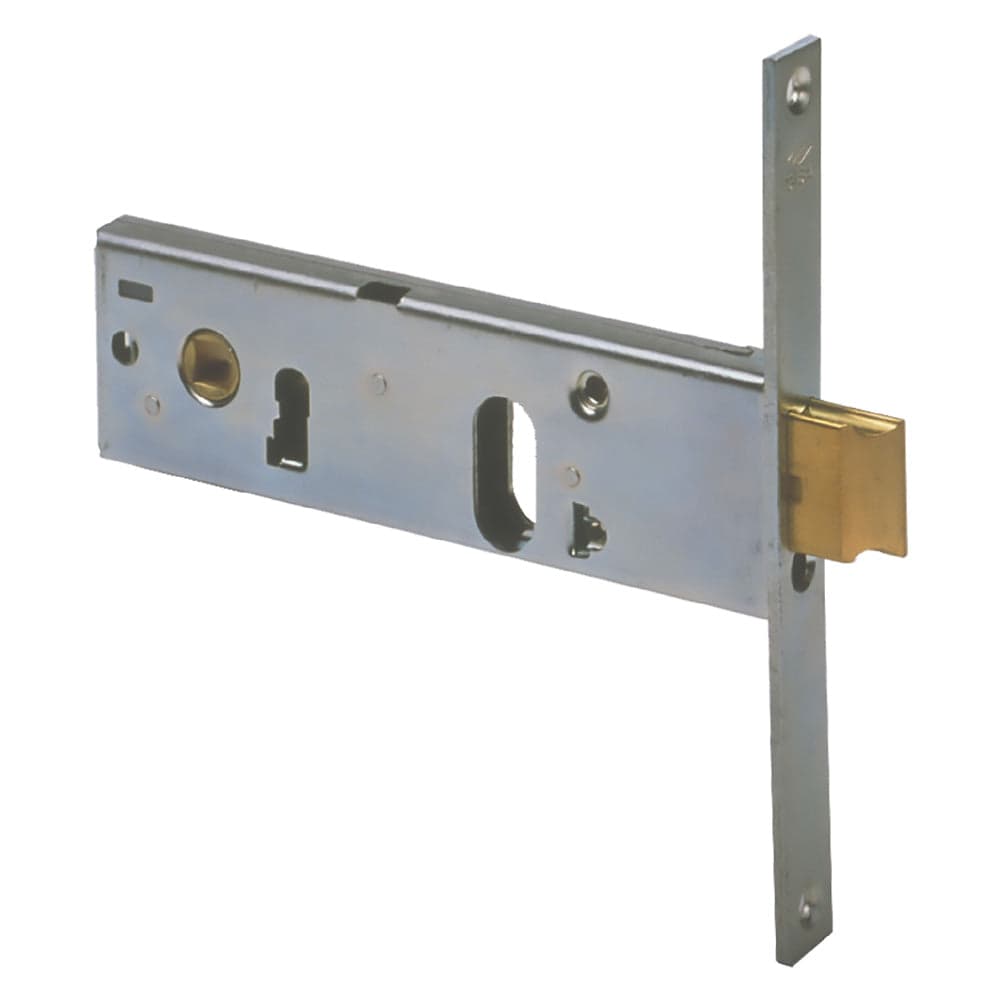 Serratura da Infilare Stretta per Fascia per Cisa Alluminio 20 mm 67 mm