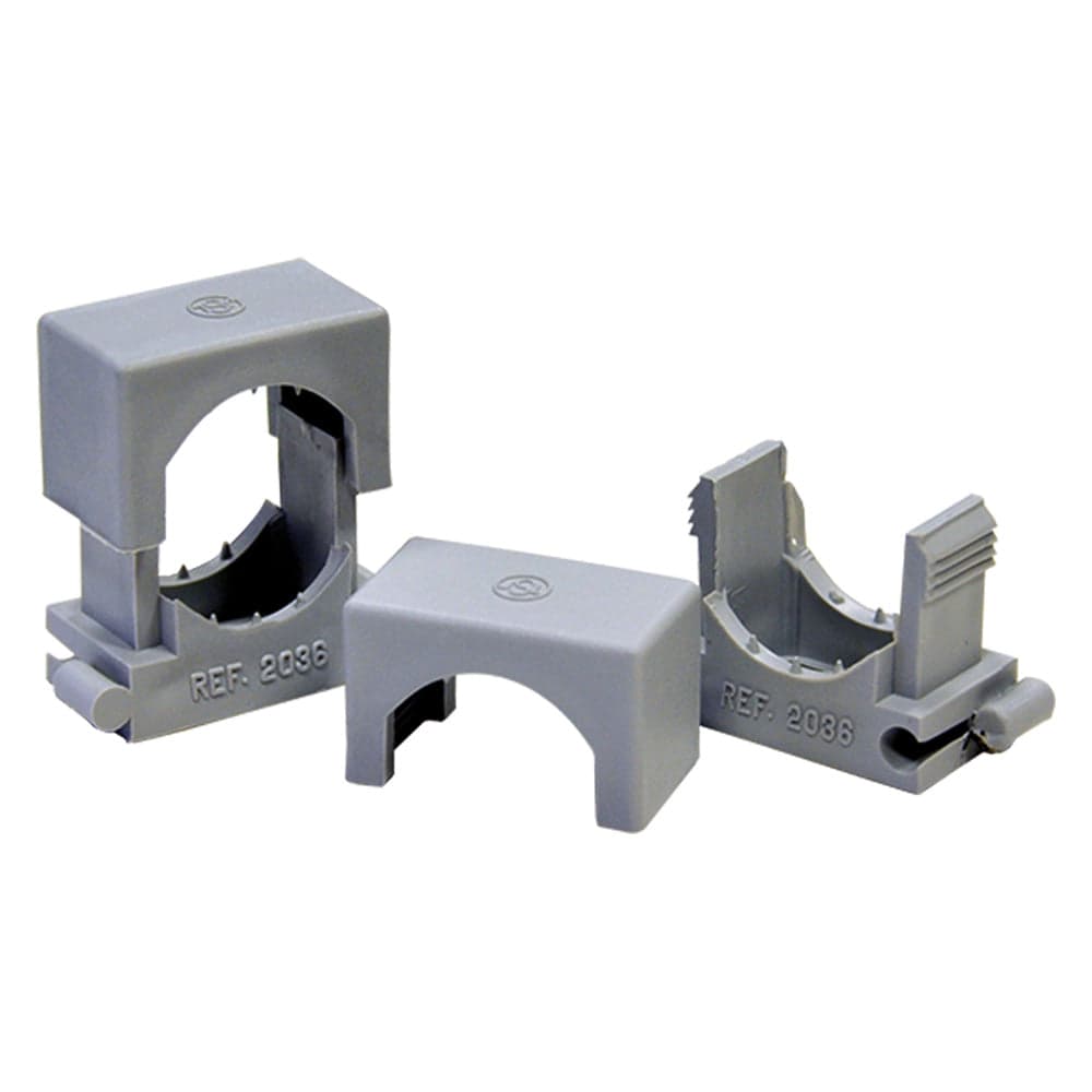 Fissacavo In Nylon Quadro Ø Mm 12 - 20- 50 Pezzi - G&B