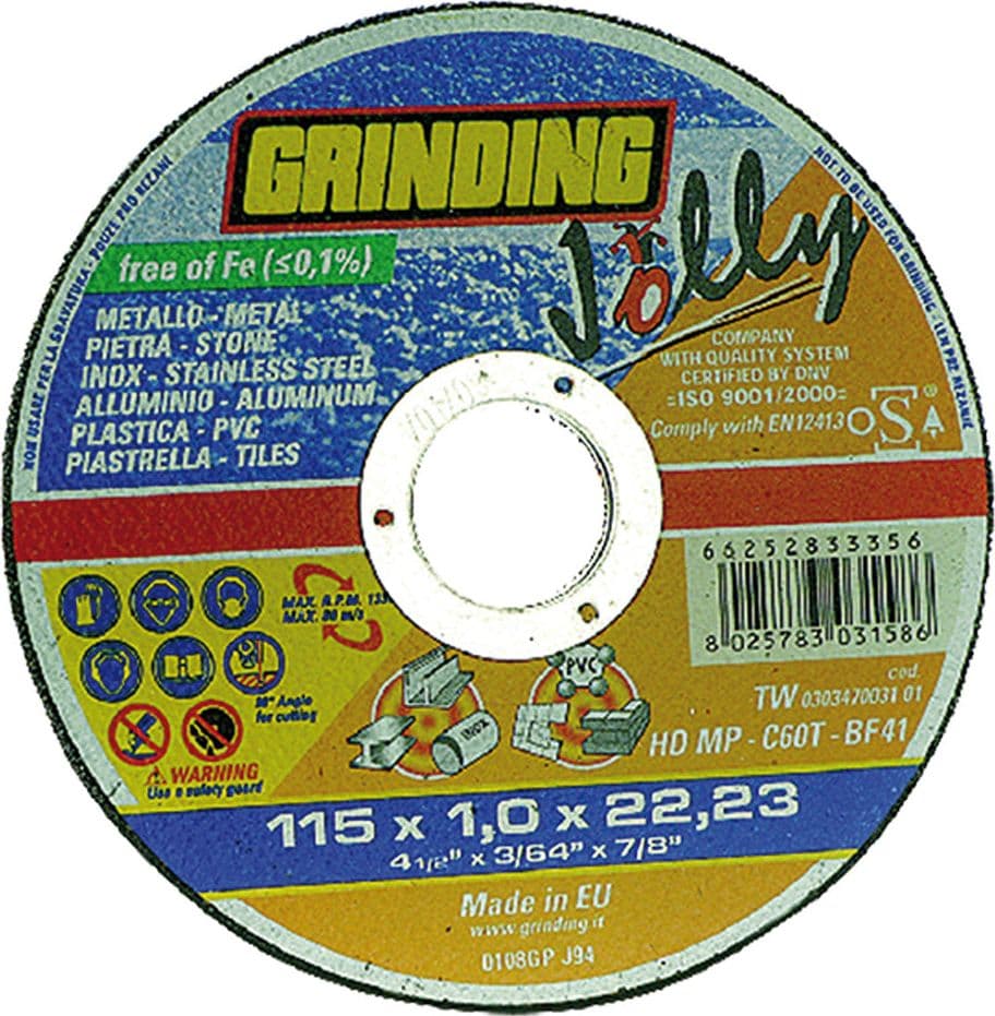 MOLA ABRASIVA 'JOLLY' ø 230 x 1,9- 25 pezzi  - GRINDING