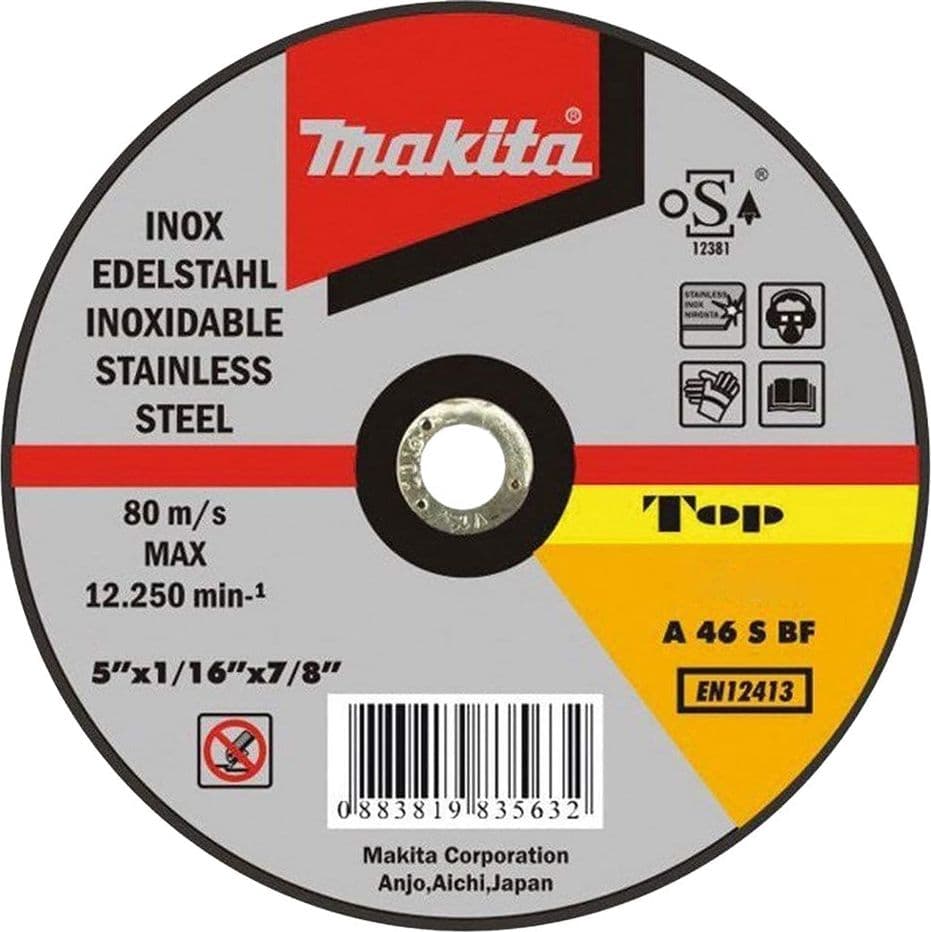 DISCHI DA TAGLIO ULTRASOTTILI 'MAKITA' ø mm 115 x  1- 50 pezzi  - MAKITA