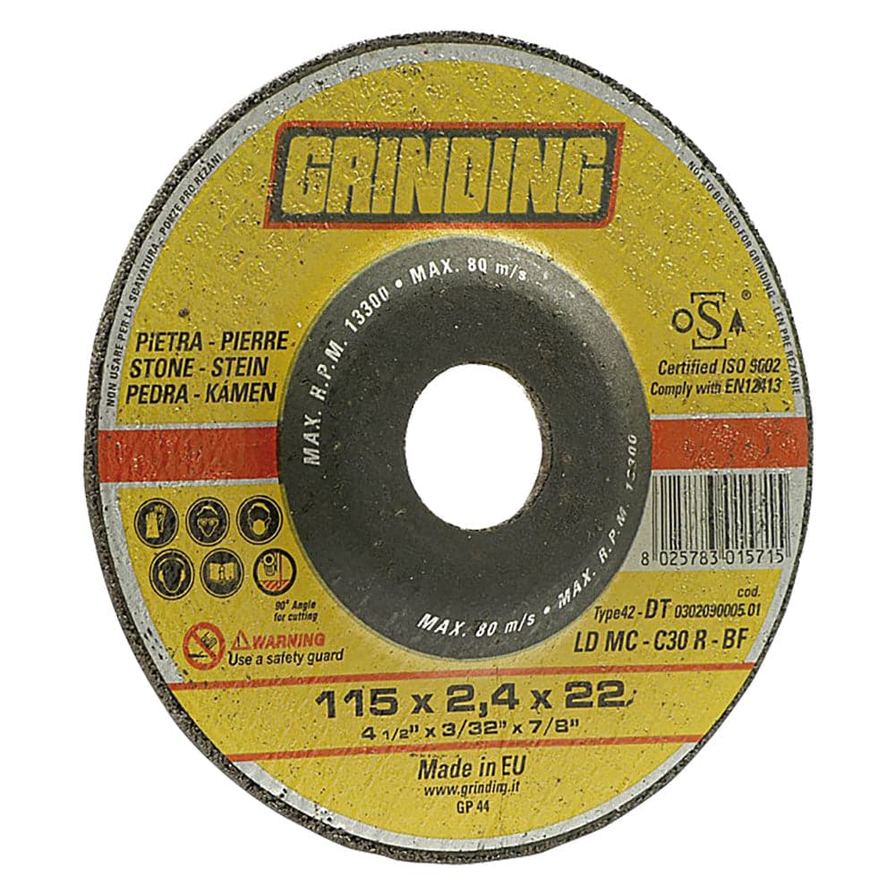 Mola Abrasiva per Marmo Grinding 50 Pezzi Ø 115 x 3,2