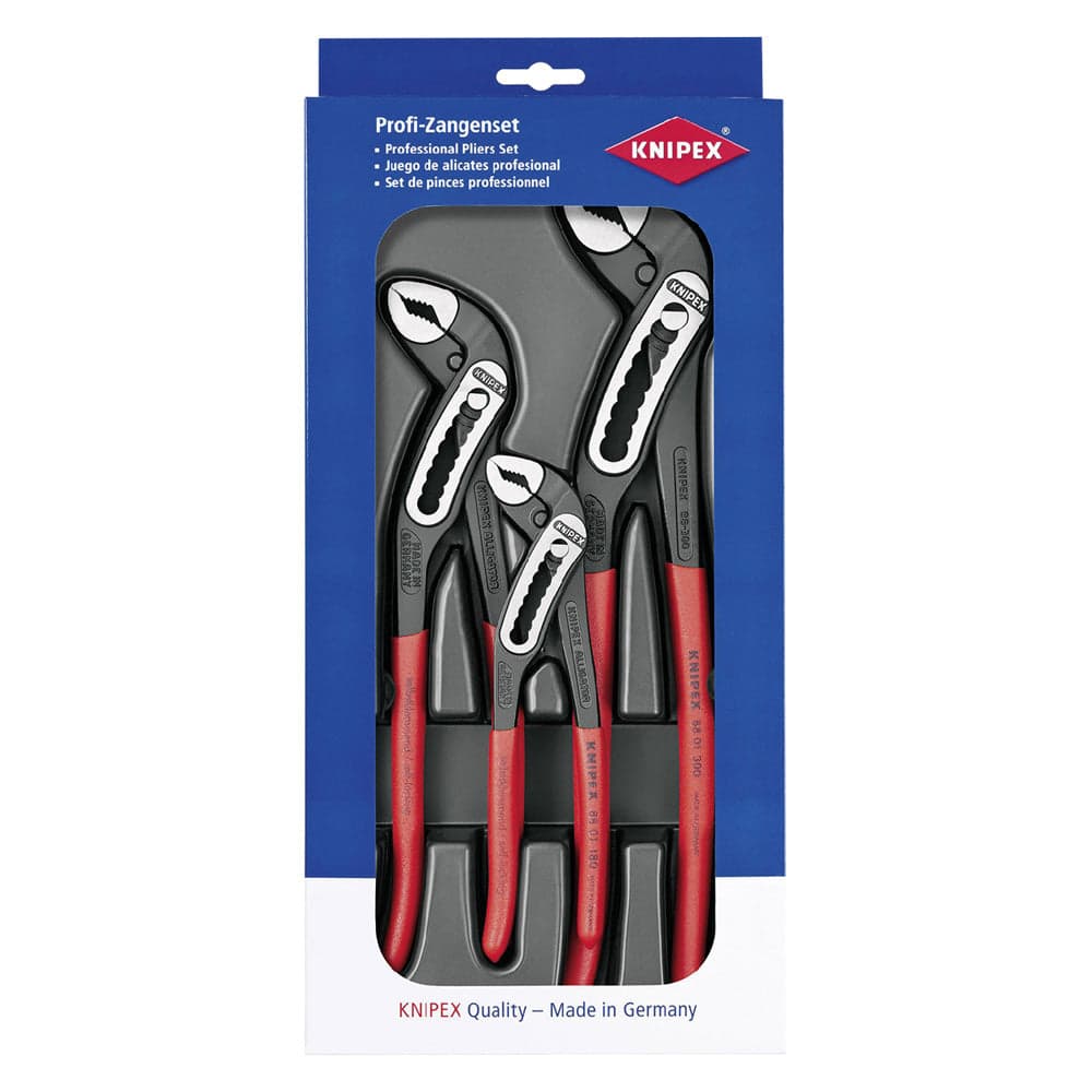 Set Pinza Poligrip Regolabile 250 300 Knipex Alligator 180 mm