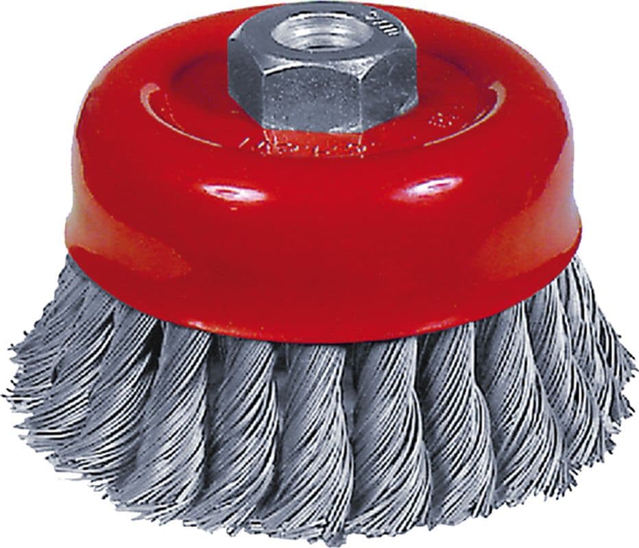Spazzola a Tazza per Smerigliatrice Filo Sit 0,50 mm Ø 100 mm