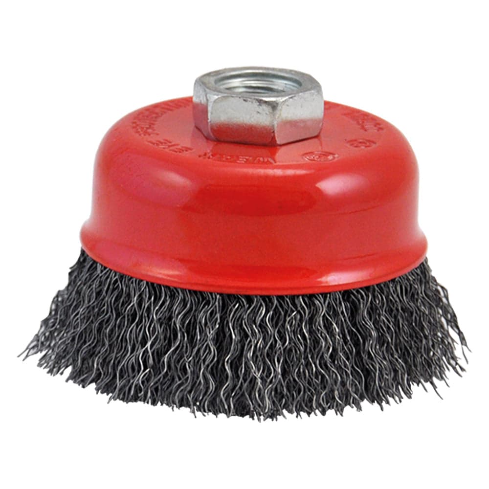 Spazzola A Tazza Per Smerigliatrice Ø Mm 100 Foro M 14 - Verto