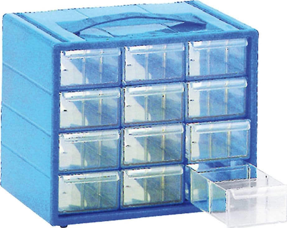 Cassettiera Monoblocco e 30 30 Cassetti Mobil Plastic 36 x 15 x 27 cm
