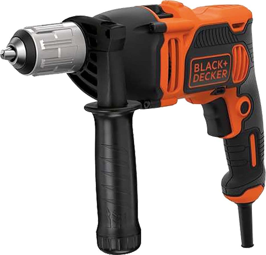 Trapano a Percussione Black Decker BEH850K Qs 850 w
