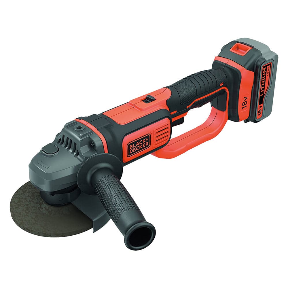 Smerigliatrice Angolare A Batteria 'Bcg720M1-Qw' 18V 4 Ah Litio - 115/125 Mm - Black Decker