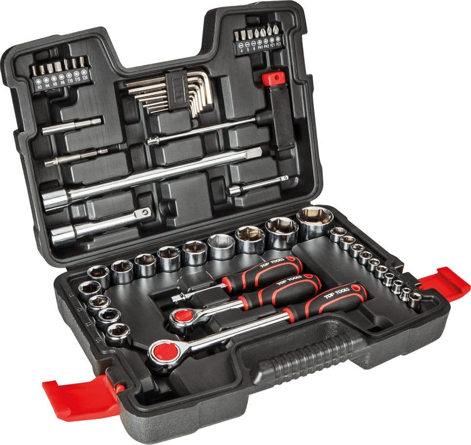Serie Chiavi a Bussola Toptools 53 Pezzi