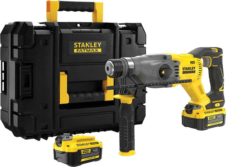 Tassellatore a Batteria Stanleyfatmax SFMCH900M22 Qw 18V X2 4,0 ah Litio