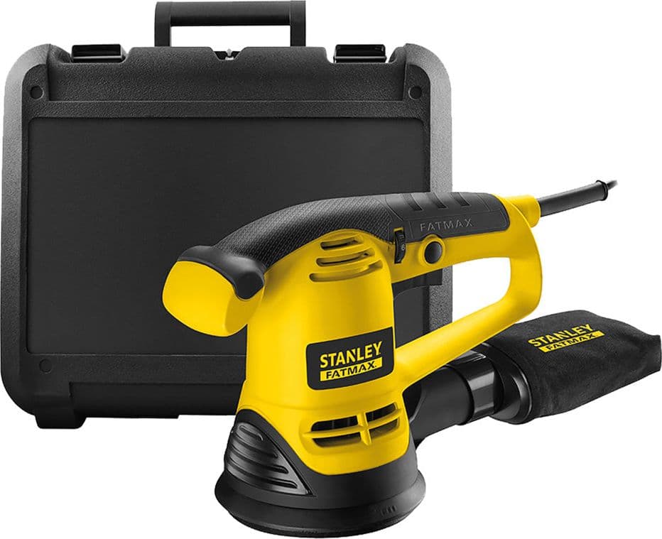 Levigatrice Rotorbitale Stanleyfatmax FME440K Qs 480 w Disco Ø 125 mm