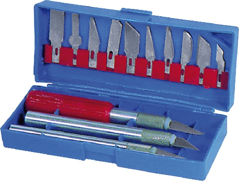 Coltelli Tagliabalsa 16 Lame Toptools 3 Pezzi
