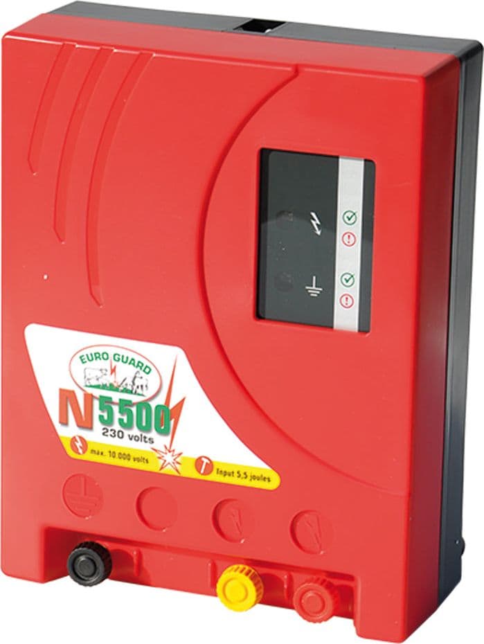 Elettrificatore Tensione Fino a 90 km Albert Kerbl Euroguard N5500