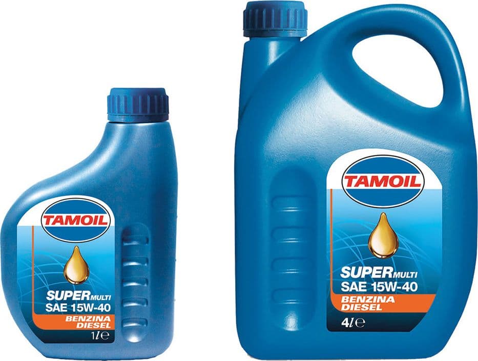 Olio Motore 15W40 Tamoil Tamoil Supermulti 12 Pezzi 1 lt