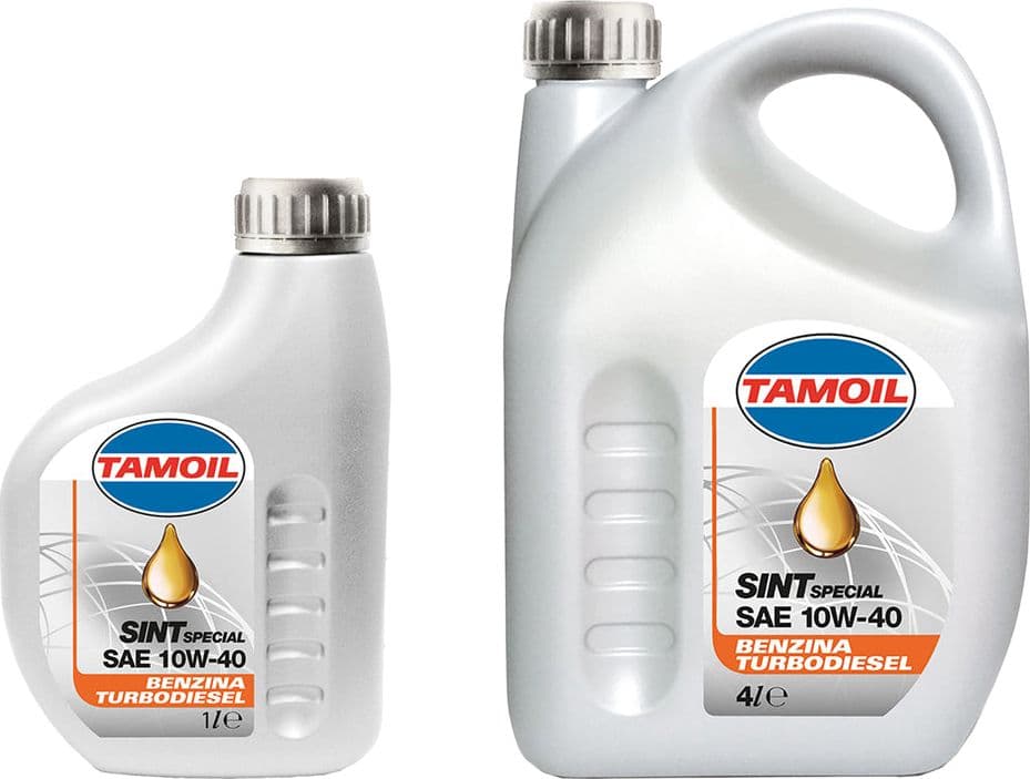 Olio Motore per Autovetture 10W40 Tamoil Tamoil Sint 3 Pezzi 4 lt