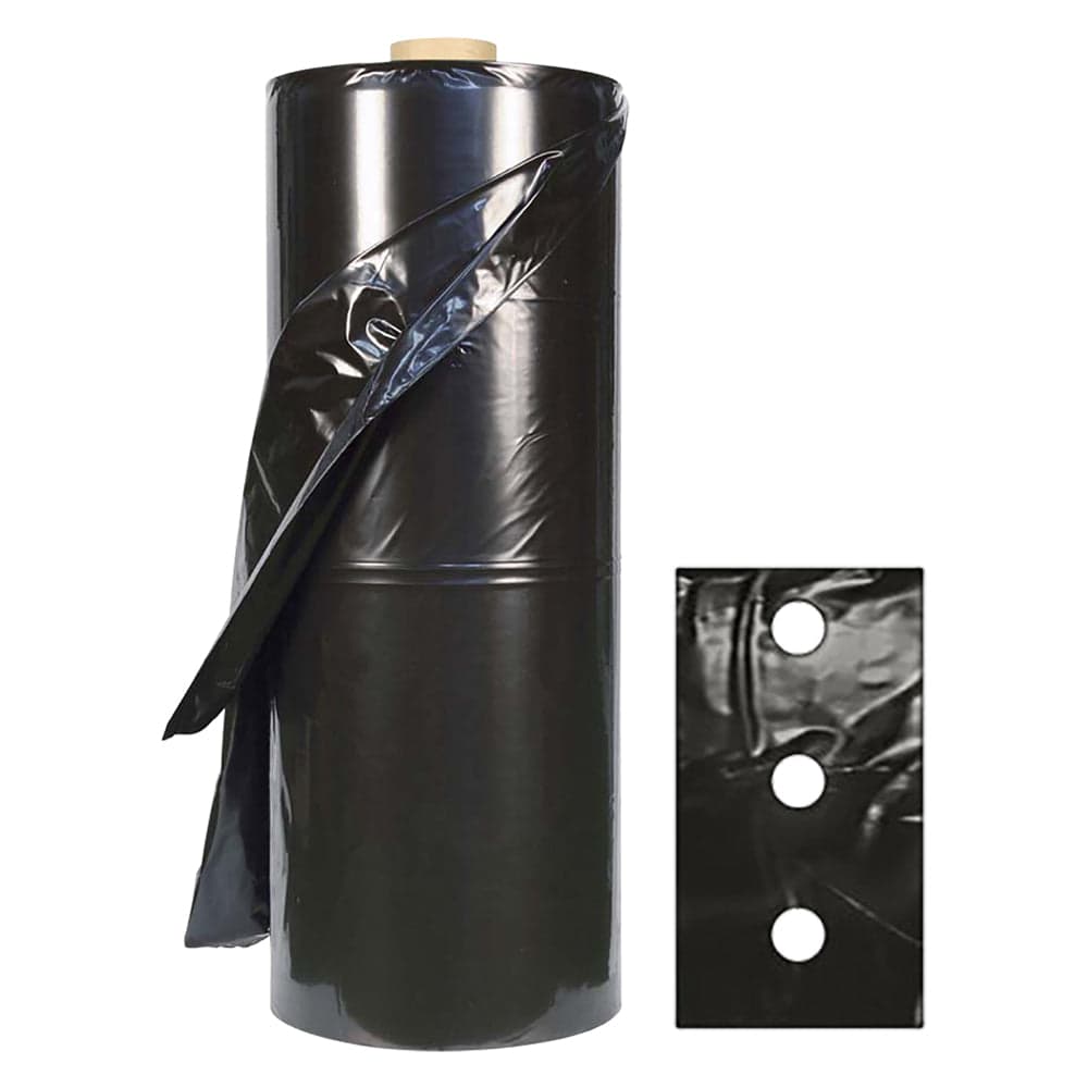 Telo Per Pacciamatura Fori Centrali 100 Mt - Dist.Fori 30 Cm (Rotolo) - Lif