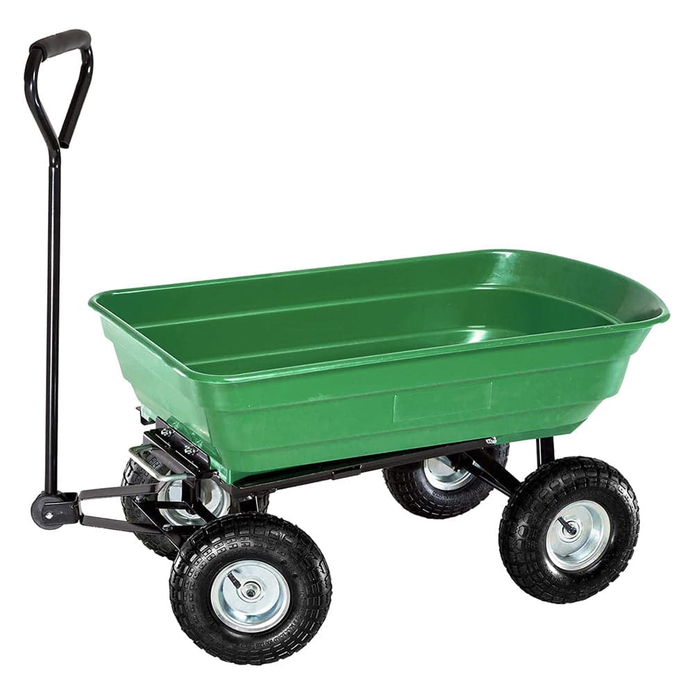 Carrellino da Giardino Ribaltabile Capacità Vasca Lif Tippy 75 lt