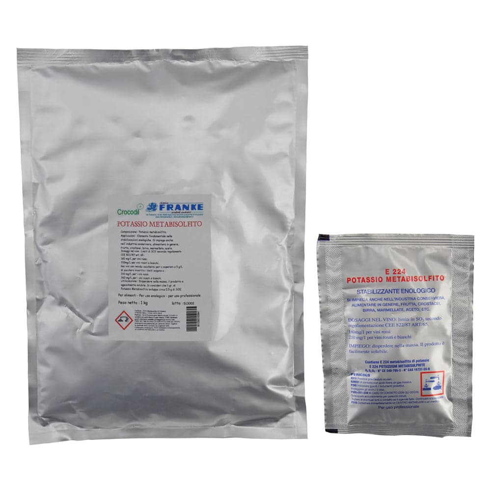 Metabisolfito di Potassio Chimica Franke 100 gr
