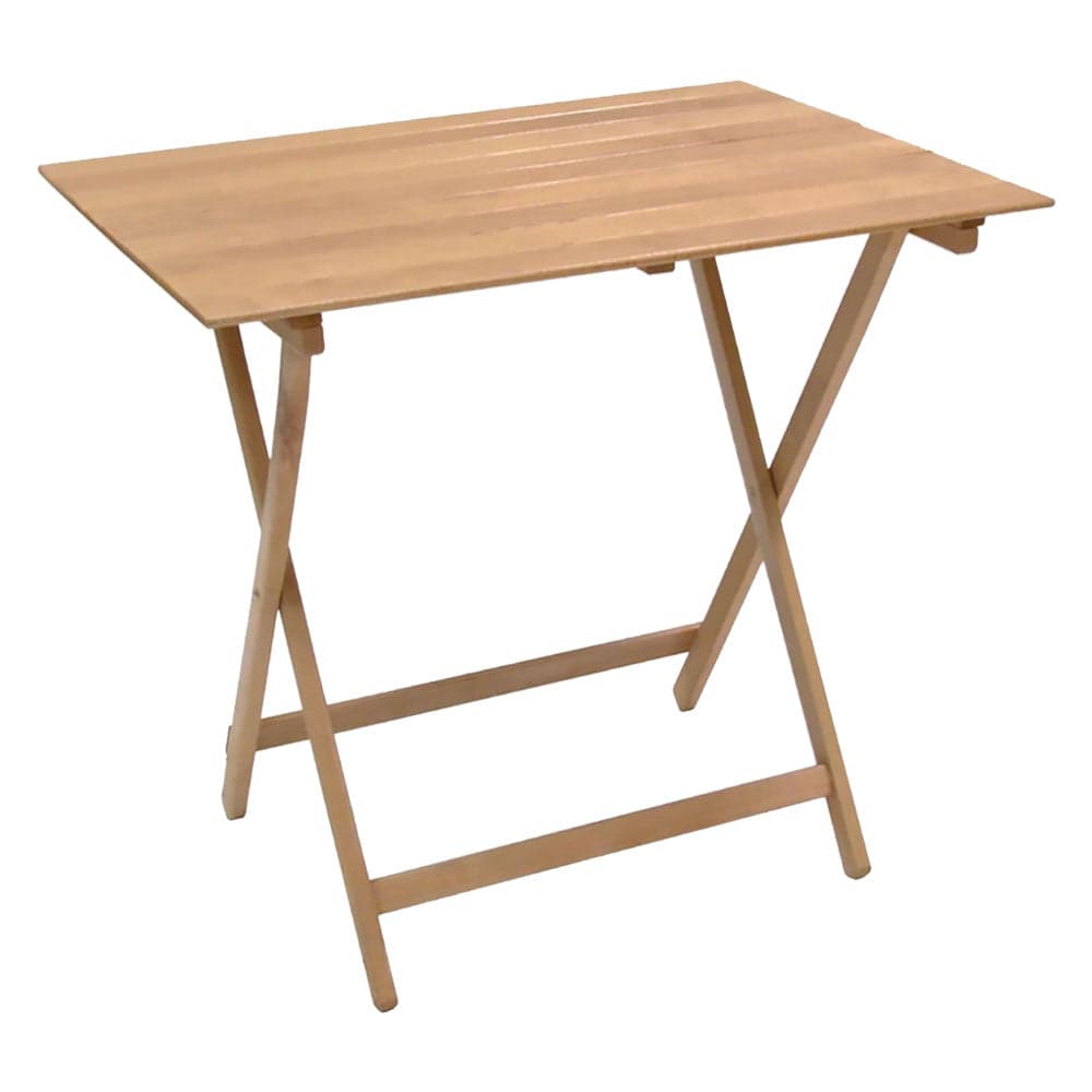 Tavolo Col.naturale Pic Nic Legno Pieghevole H 60 x 100 cm 75 cm