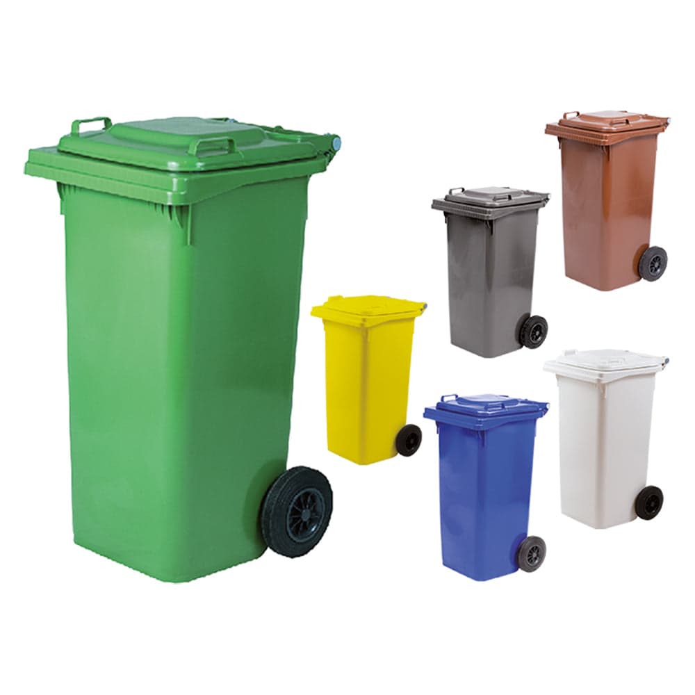 Bidone Immondizia Carrellato Ics Blu 240 lt 73 x 58 x 106 cm